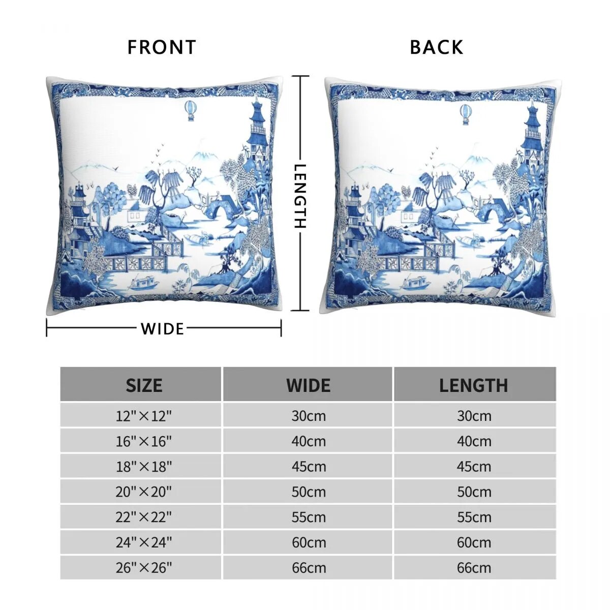 Macao Willow Cushions Cover