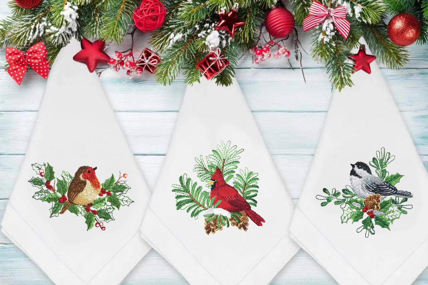 Portsmouth Christmas Napkin