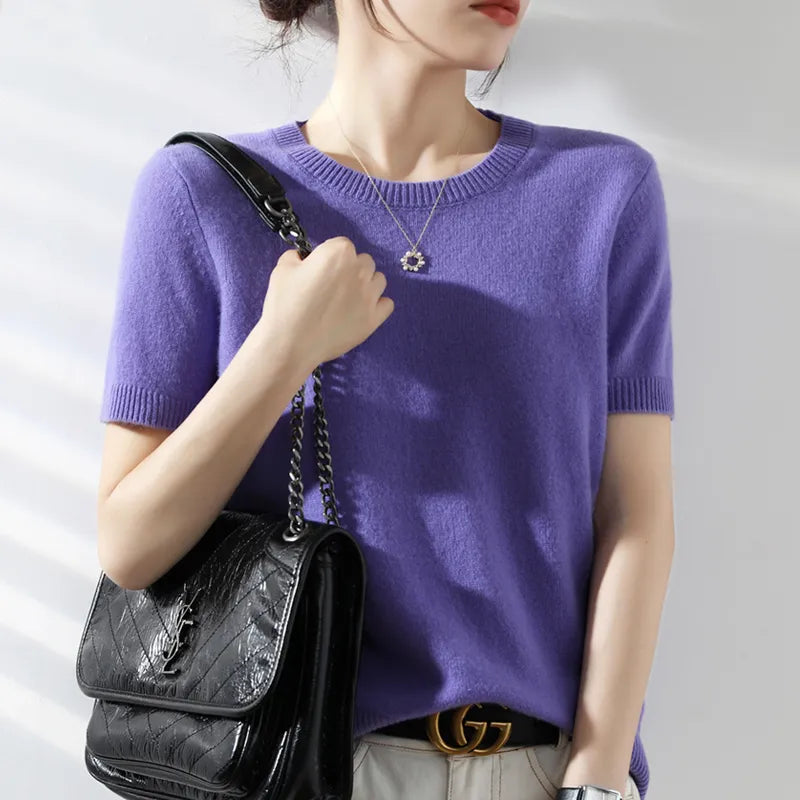 Catherine Short Sleeve Jumper