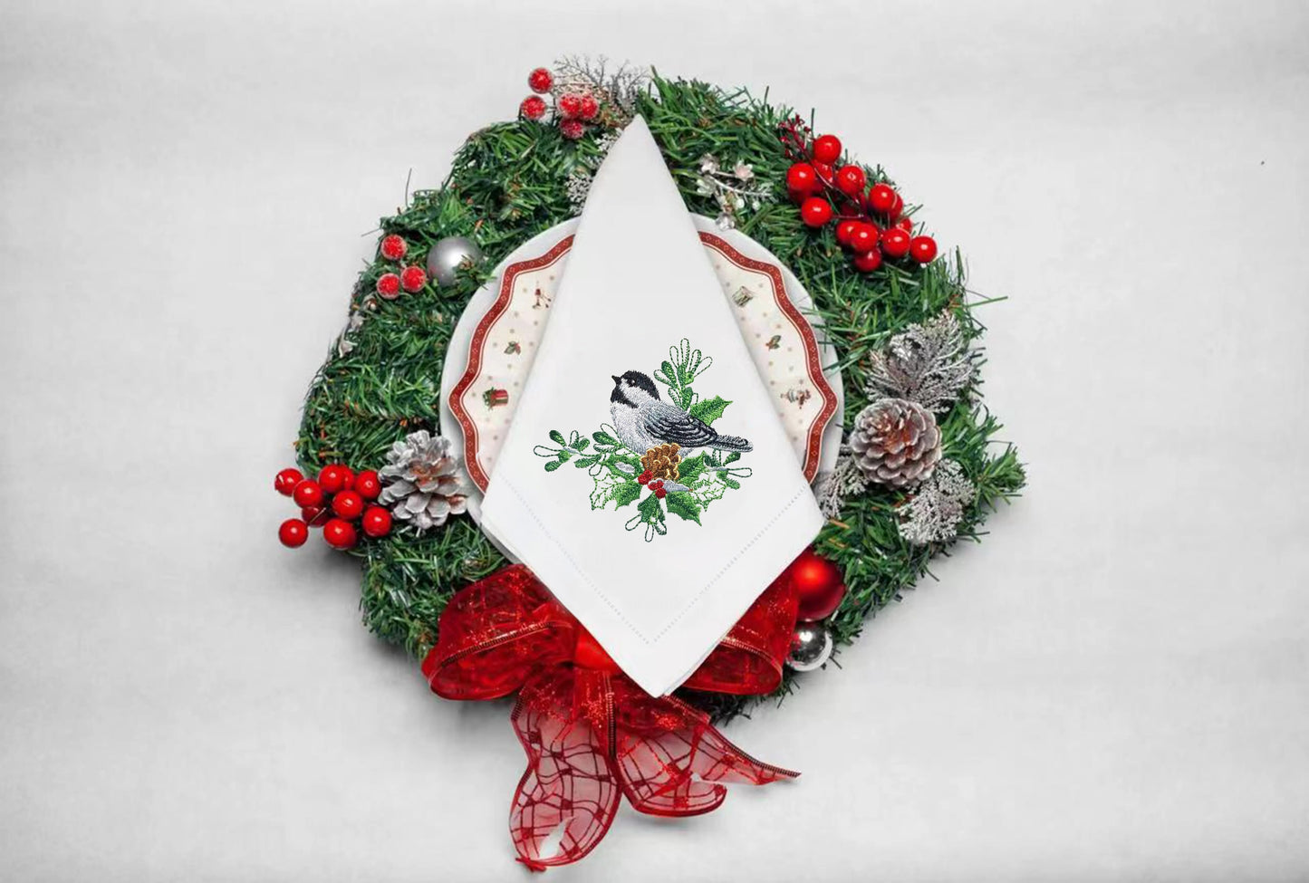 Portsmouth Christmas Napkin