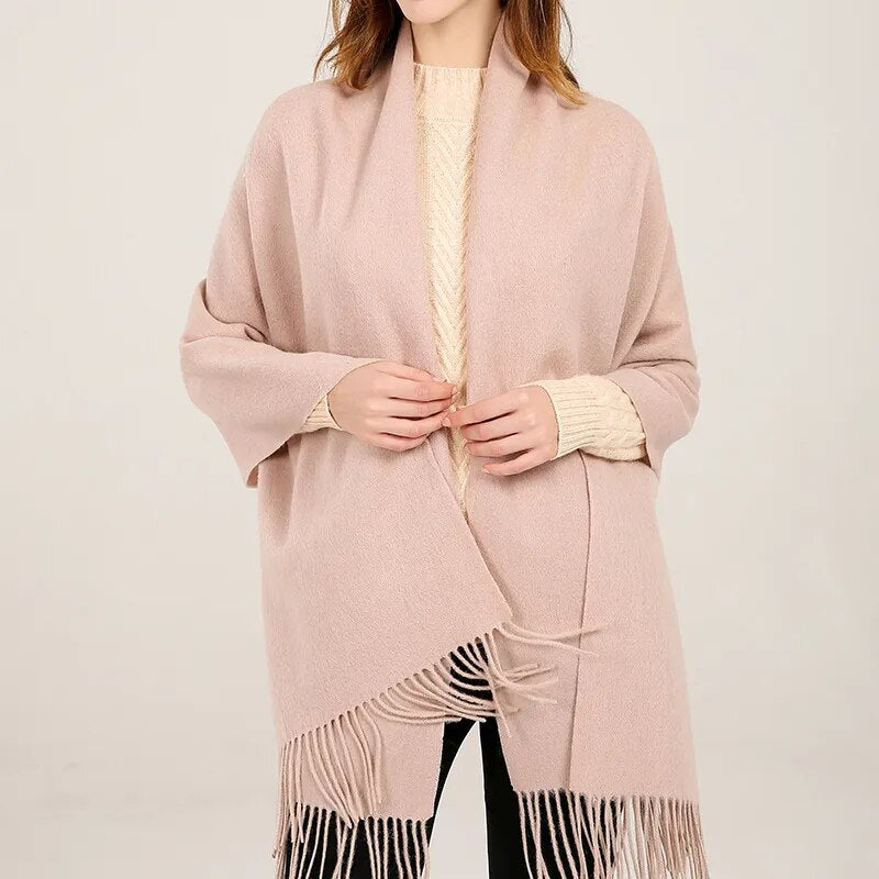 Marianne 100% Real Wool Shawl Scarf