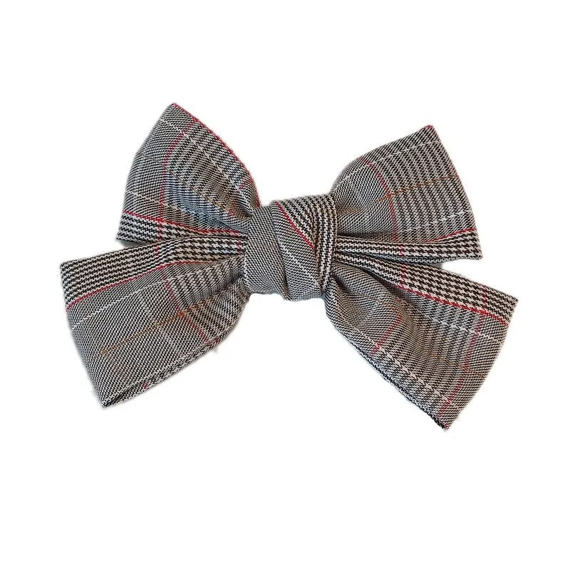 Holly Bow Hairclip